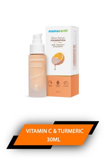 Mamaearth Foundation Vitamin C & Turmeric 30ml